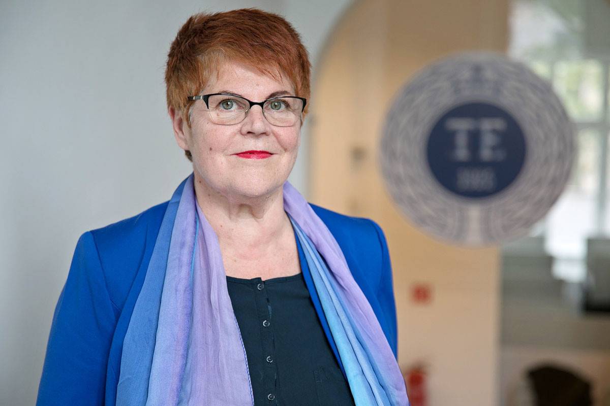 Prof. Dr. Martos Éva, a Testnevelési Egyetem Sport-táplálkozástudományi Központjának vezetője